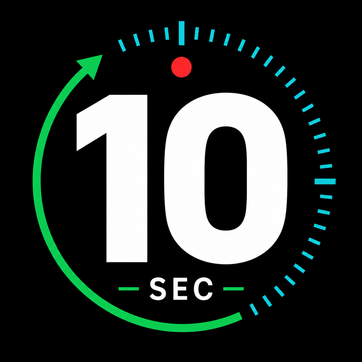 10asec